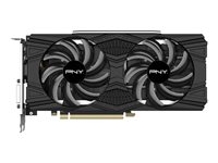 PNY GeForce RTX 2070 - Carte graphique - GF RTX 2070 - 8 Go GDDR6 - PCIe 3.0 x16 - DVI, HDMI, 3 x DisplayPort VCG20708DFPPB