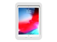 Compulocks iPad 10.2" - Ensemble cadenas et étui de sécurité avec câble antivol à combinaison - Coque de protection pour tablette - aluminium - blanc - 10.2" - pour Apple 10.2-inch iPad (7ème génération, 8ème génération, 9ème génération) WOLF102WCL