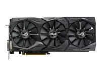 ASUS ROG-STRIX-RX580-O8G-GAMING - OC Edition - carte graphique - Radeon RX 580 - 8 Go GDDR5 - PCIe 3.0 x16 - DVI, 2 x HDMI, 2 x DisplayPort ROG-STRIX-RX580-O8G-GAMING