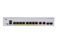 Cisco Business 350 Series CBS350-8P-E-2G - Commutateur - C3 - Géré - 8 x 10/100/1000 (PoE+) + 2 x SFP Gigabit combiné - Montable sur rack - PoE+ (67 W) CBS350-8P-E-2G-EU