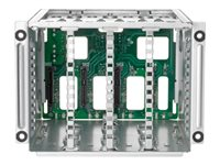 HPE 8SFF x1 U.3 BC Mid Tray Basic Drive Cage Kit - Compartiment pour lecteur de support de stockage - 2.5" - pour ProLiant DL385 Gen10 Plus V2, DL385 Gen10 Plus V2 Base, DL385 Gen10 Plus V2 Entry (2.5") P39600-B21