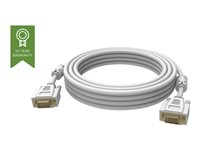 Vision Techconnect - Câble VGA - HD-15 (VGA) (M) pour HD-15 (VGA) (M) - 15 m - blanc TC 15MVGAP