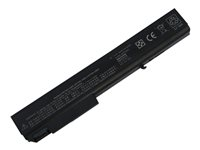 DLH - Batterie de portable (équivalent à : HP KU533AA, HP HSTNN-OB60, HP HSTNN-XB60, HP 484788-001, HP 501114-001, HP BS554AA, HP 458274-421, HP 493976-001, HP HSTNN-LB60, HP AV08XL, HP 592078-001) - Lithium Ion - 5200 mAh - 75 Wh - pour HP Portable 8530p, 8530w, 8540p, 8540w, 8730p, 8730w, 8740w HERD1059-B074P4