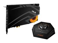 ASUS Strix Raid DLX - Carte son - 24 bits - 192 kHz - 124 dB rapport signal à bruit - 7.1 - PCIe - CM6632A 90YB00H0-M1UA00