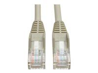 Tripp Lite 75ft Cat5e / Cat5 Snagless Molded Patch Cable RJ45 M/M Gray 75' - Cordon de raccordement - RJ-45 (M) pour RJ-45 (M) - 22.9 m - UTP - CAT 5e - démarré, sans crochet - gris N001-075-GY