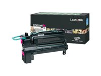 Lexmark - À rendement extrêmement élevé - magenta - original - cartouche de toner LCCP, LRP - pour Lexmark C792, X792 C792X1MG