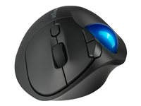 Kensington Pro Fit Ergo TB450 - Boule de commande - ergonomique - optique - 7 boutons - sans fil - Bluetooth, 2.4 GHz - récepteur sans fil USB K72194WW