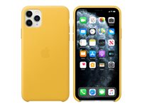 Apple - Coque de protection pour téléphone portable - cuir, aluminium usiné - Citron Meyer - pour iPhone 11 Pro Max MX0A2ZM/A