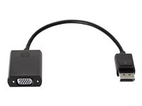 HP - Adaptateur vidéo - DisplayPort (M) pour HD-15 (VGA) (F) (pack de 90) - pour Elite Slice G2; EliteDesk 800 G2, 800 G6; EliteOne 800 G2, 800 G8; Workstation Z2 G9 AS615A6