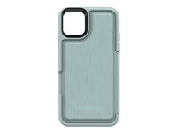 LifeProof FLiP - Protection à rabat pour téléphone portable - nénuphar, bleu clair / vert - pour Apple iPhone 11 Pro Max 77-63513