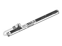 Eaton ePDU G3 Metered Input - Unité de distribution secteur (rack-montable) - CA 400 V - triphasé - Ethernet 10/100, RS-232 - entrée : IEC 60309 16A - connecteurs de sortie : 24 (3 x IEC 60320 C19, 21 x IEC 60320 C13) - 24U - 3 m cordon EMIB20