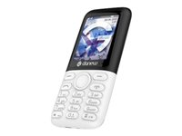 Danew G10 - Téléphone de service - double SIM - RAM 32 Mo / Mémoire interne 32 Mo - microSD slot - 240 x 320 pixels - rear camera 0,3 MP - noir G10-NOIR