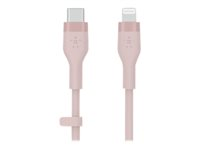 Belkin BOOST CHARGE - Câble Lightning - 24 pin USB-C mâle pour Lightning mâle - 2 m - rose CAA009BT2MPK