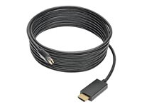 Tripp Lite 12ft Mini DisplayPort to HD Adapter Converter Cable Audio / Video mDP to HD M/M 12' - Câble HDMI - Mini DisplayPort (M) pour HDMI (M) - 3.66 m - noir P586-012-HDMI