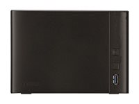 BUFFALO TeraStation 1400 - Serveur NAS - 4 Baies - 8 To - SATA 3Gb/s - HDD 2 To x 4 - RAID 0, 1, 5, 6, 10, JBOD - RAM 512 Mo - Gigabit Ethernet - avec service d'échange du disque dur TeraStation VIP en 24 h pendant 3 ans TS1400D0804-EU