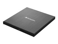 Verbatim Slimline - Lecteur de disque - DVD±RW (±R DL) - 8x - USB 3.2 Gen 1 - externe 43886