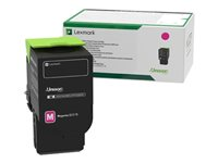 Lexmark - À rendement extrêmement élevé - magenta - original - cartouche de toner LCCP, LRP - pour Lexmark CS421, CS521, CS622, CX421, CX522, CX622, CX625 78C2XM0