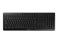 CHERRY STREAM CLAVIER SANS FIL - Clavier - sans fil - 2.4 GHz - Français - commutateur : CHERRY SX - noir JK-8550FR-2