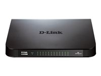 D-Link GO-SW-24G - Commutateur - non géré - 24 x 10/100/1000 - de bureau GO-SW-24G