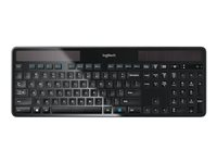 Logitech Wireless Solar K750 - Clavier - sans fil - 2.4 GHz - Suisse 920-002917