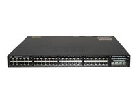 Cisco Catalyst 3650-48PD-S - Commutateur - C3 - Géré - 48 x 10/100/1000 (PoE+) + 2 x 10 Gigabit SFP+ - de bureau, Montable sur rack - PoE+ (390 W) WS-C3650-48PD-S