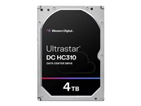 WD Ultrastar DC HC310 HUS726T4TALS204 - Disque dur - 4 To - interne - 3.5" - SAS 12Gb/s - 7200 tours/min - mémoire tampon : 256 Mo 0B35919