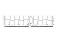 HPE - DDR4 - 64 Go - module LRDIMM 288 broches - 2133 MHz / PC4-17000 - CL15 - 1.2 V - Load-Reduced - ECC 726724-B21