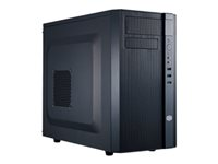 Cooler Master N200 - Tour - mini ITX / micro ATX - pas d'alimentation (ATX / PS/2) - noir minuit - USB/Audio NSE-200-KKN1