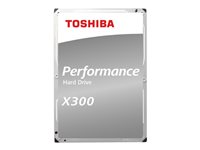 Toshiba X300 - Disque dur - 10 To - interne - 3.5" - SATA 6Gb/s - 7200 tours/min - mémoire tampon : 256 Mo HDWR11AEZSTA