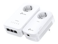 TP-LINK TL-WPA8630P KIT - Pont - commutateur 3 ports - HomePlug AV (HPAV) 2.0, IEEE 1901 - 802.11a/b/g/n/ac - Bi-bande - Branchement mural TL-WPA8630P KIT