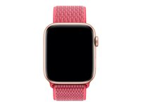 Apple 44mm Sport Loop - Bracelet de montre - Régulier (s'adapte aux poignets de 145 - 220 mm) - hibiscus - pour Watch (42 mm, 44 mm) MTMF2ZM/A