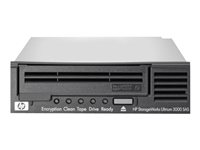 HPE LTO-5 Ultrium 3000 SAS Internal Tape Drive - Lecteur de bandes magnétiques - LTO Ultrium (1.5 To / 3 To) - Ultrium 5 - SAS-2 - interne - 5.25" - chiffrement - pour ProLiant DL370 G6, ML110 G7, ML350 G6, ML370 G6; StorageWorks Rack-Mount Kit Ultrium 1760 QR555AT