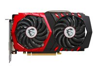 MSI GTX 1050 TI GAMING X 4G - Carte graphique - GF GTX 1050 Ti - 4 Go GDDR5 - PCIe 3.0 x16 - DVI, HDMI, DisplayPort GEFORCE GTX 1050 TI GAMING X 4G