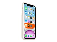 Apple Smart - Boîtier de batterie coque de protection pour téléphone portable - silicone, élastomère - blanc - pour iPhone 11 MWVJ2ZM/A