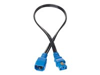 HPE Jumper Cord - Câble d'alimentation - power IEC 60320 C13 pour IEC 60320 C14 - CA 250 V - 10 A - 2 m - noir - Mondial - pour Apollo 4510 Gen9; Modular Smart Array P2000 G3; ProLiant DL360 G7, XL290n Gen10 A0K02A