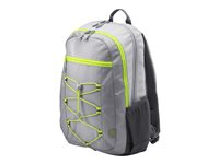 HP Active - Sacoche pour ordinateur portable - 15.6" - gris, jaune fluo - pour Portable 13, 14, 15 1LU23AA#ABB