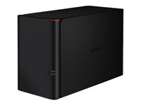 BUFFALO TeraStation 1200 - Serveur NAS - 2 Baies - 8 To - SATA 3Gb/s - HDD 4 To x 2 - RAID 0, 1, JBOD - RAM 512 Mo - Gigabit Ethernet - avec service d'échange du disque dur TeraStation VIP en 24 h pendant 3 ans TS1200D0802-EU