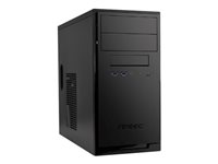 Antec New Solution NSK3100 - Tour - mini ITX / micro ATX - pas d'alimentation - noir mat 0-761345-93100-7