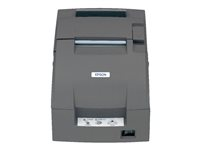 Epson TM U220D - Imprimante de reçus - deux couleurs (monochrome) - matricielle - Rouleau (7,6 cm) - 17,8 cpi - 9 pin - jusqu'à 6 lignes/sec - capacité : 1 inclinaison - série - gris foncé C31C515052