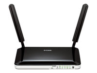 D-Link DWR-921 4G LTE Router - Routeur sans fil - WWAN - commutateur 4 ports - 802.11b/g/n - 2,4 Ghz DWR-921