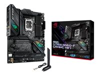 ASUS ROG STRIX B660-F GAMING WIFI - Carte-mère - ATX - Socket LGA1700 - B660 Chipset - USB-C Gen1, USB 3.2 Gen 1, USB 3.2 Gen 2, USB-C Gen 2x2 - 2.5 Gigabit LAN, Wi-Fi 6, Bluetooth - carte graphique embarquée (unité centrale requise) - audio HD (8 canaux) 90MB18R0-M0EAY0