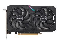 ASUS Dual Radeon RX 6400 - Carte graphique - Radeon RX 6400 - 4 Go GDDR6 - PCIe 4.0 - HDMI, DisplayPort 90YV0H90-M0NA00