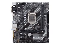 ASUS PRIME H410M-A - Carte-mère - micro ATX - Socket LGA1200 - H410 Chipset - USB 3.2 Gen 1 - Gigabit LAN - carte graphique embarquée (unité centrale requise) - audio HD (8 canaux) 90MB13G0-M0EAY0