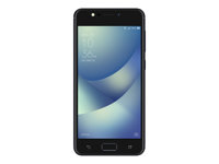 ASUS ZenFone 4 Max (ZC520KL) - Smartphone - double SIM - 4G LTE - 16 Go - microSDHC slot, - microSDXC slot - GSM - 5.2" - 1280 x 720 pixels - IPS - RAM 2 Go (caméra avant de 8 mégapixels) - 2x caméras arrière - Android - noir abyssal 90AX00H1-M00050