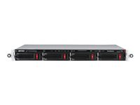 BUFFALO TeraStation 5410RN - Serveur NAS - 4 Baies - 8 To - rack-montable - SATA 6Gb/s - HDD 2 To x 4 - RAID 0, 1, 5, 6, 10, JBOD - RAM 4 Go - 10 Gigabit Ethernet - iSCSI - 1U - avec service d'échange du disque dur TeraStation VIP en 24 h pendant 3 ans TS5410RN0804-EU