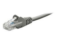 Belkin - Cordon de raccordement - RJ-45 (M) pour RJ-45 (M) - 10 m - UTP - CAT 5e - sans crochet, bloqué - gris A3L791R10M-S