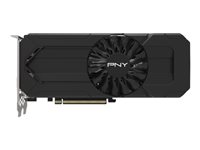 PNY GeForce GTX 1060 - Carte graphique - GF GTX 1060 - 3 Go GDDR5 - PCIe 3.0 x16 - DVI, HDMI, 3 x DisplayPort GF1060GTX3GEPB