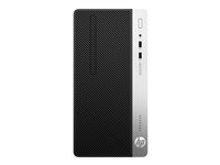 HP ProDesk 400 G6 - micro-tour - Core i5 9500 3 GHz - 8 Go - SSD 256 Go - Français 7EL74EA#ABF