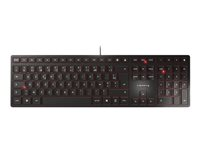 CHERRY KC 6000 SLIM - Clavier - USB - Français - commutateur : CHERRY SX - noir JK-1600FR-2