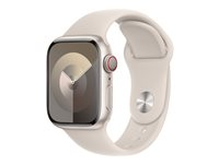 Apple - Bracelet pour montre intelligente - 41 mm - taille P/M - lumière des étoiles MT2U3ZM/A